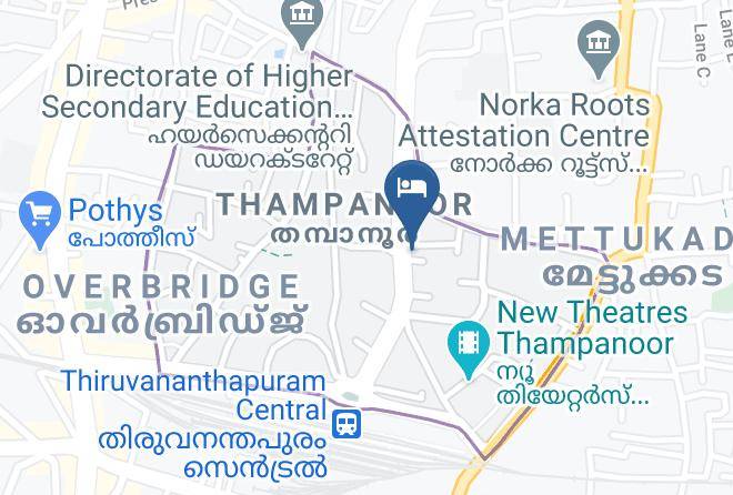Trivandrum - Hotel Horizon Maps