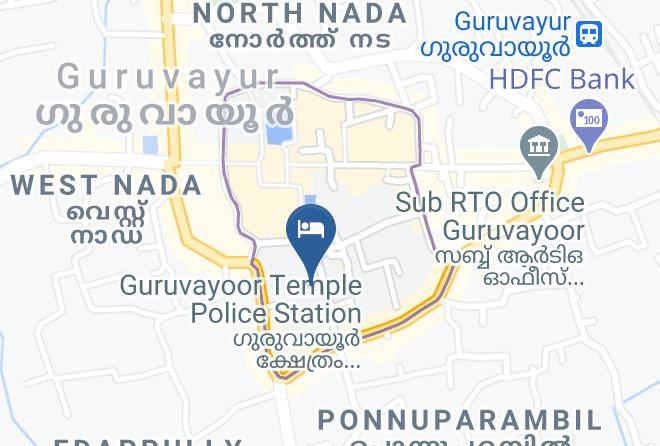 Chavakkad - Hotel Horizon Guruvayur Maps
