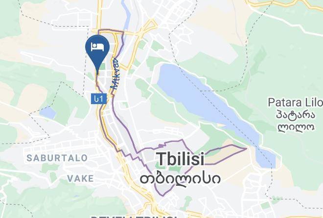 Tbilisi - Hotel Horizont Maps