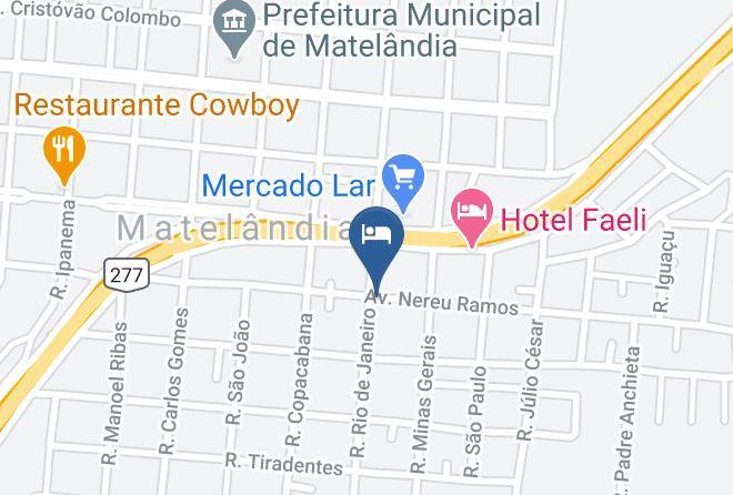 Matelandia - Hotel Horizonte Maps