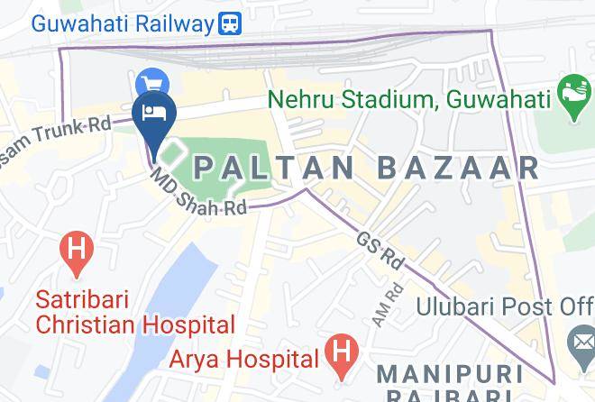 Guwahati - Hotel Hornbill Maps