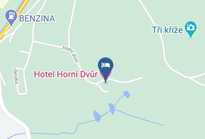 Zdar Nad Sazavou - Hotel Horni Dvur Maps