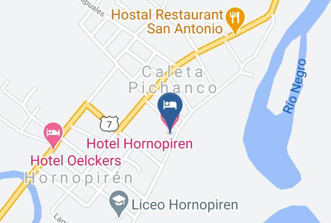 Hotel Hornopiren Map