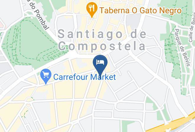 Auna - Hotel Horreo Maps