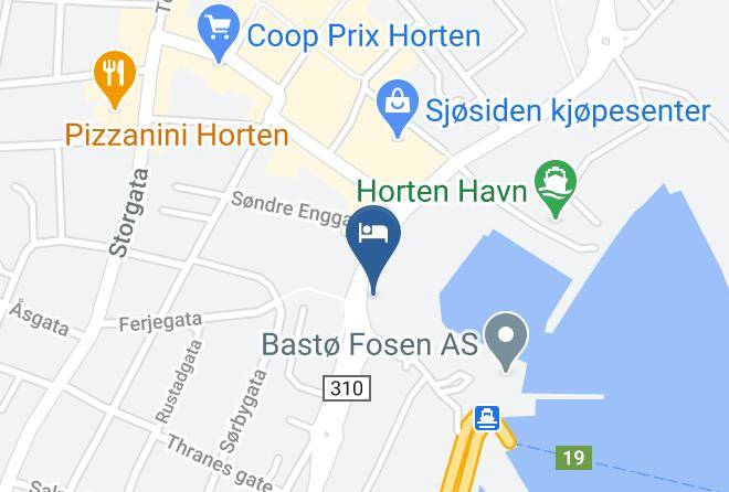 Hotel Horten Brygge Map