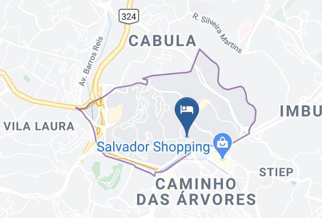 Salvador - Hotel Hortencia Maps
