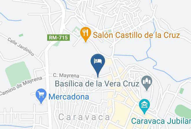 Murcia - Hotel Hospederia La Vera Cruz Maps