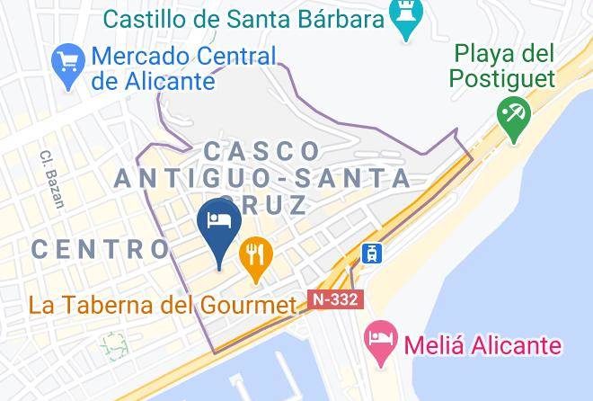 Alicante - Hotel Hospes Amerigo Maps