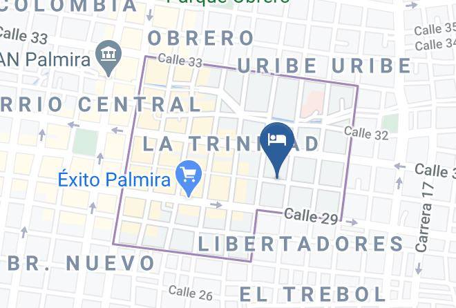 Palmira - Hotel Colonial Palmira Maps