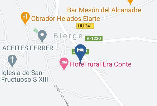 Huesca - Hotel Hosteria De Guara Maps