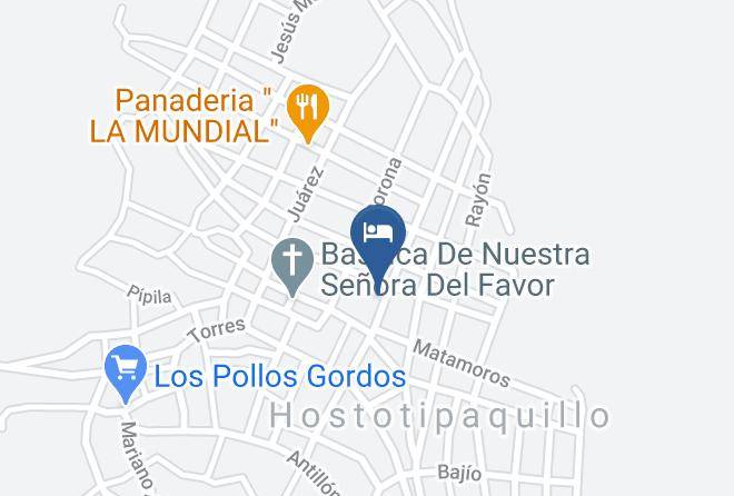 Hostotipaquillo - Hotel Hosto Real Maps