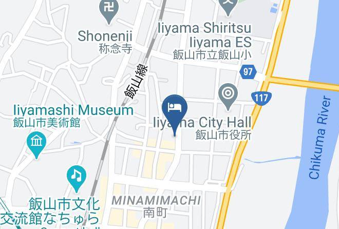 Iiyama City - Hotel Hoteiya Maps