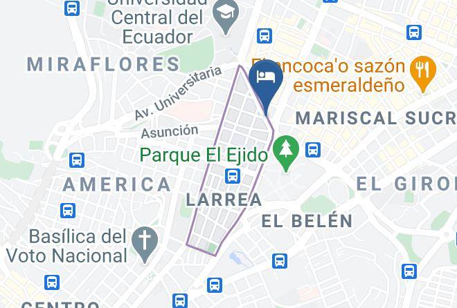 Distrito Metropolitano De Quito - Hotel Hotel Maps