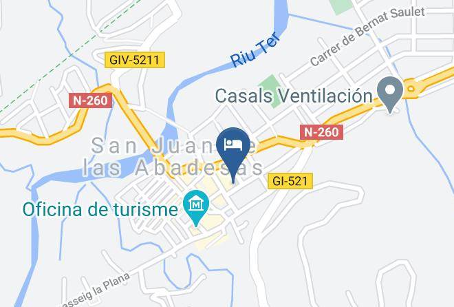 Girona - Hotel Hotelet De Sant Joan Maps