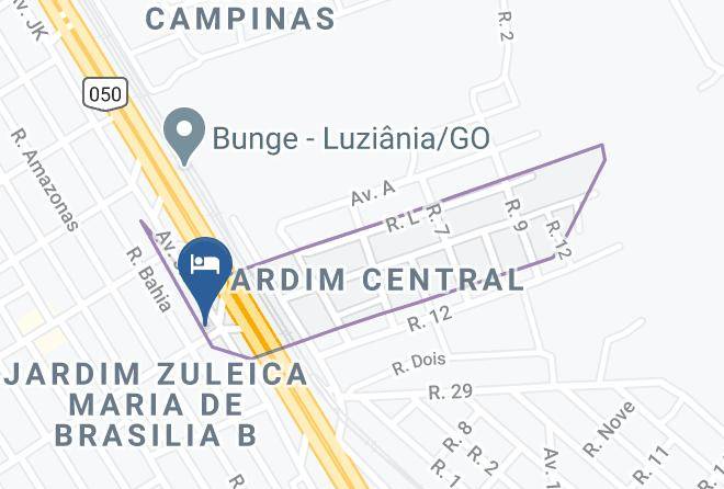 Luziania - Hotel Hotymo Maps