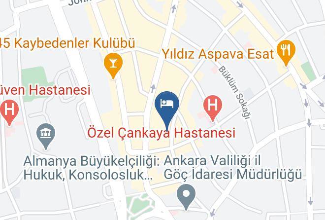 Cankaya - Hotel Houston Maps