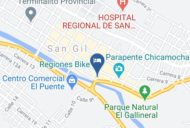 San Gil - Hotel Houston Plaza Ss Maps