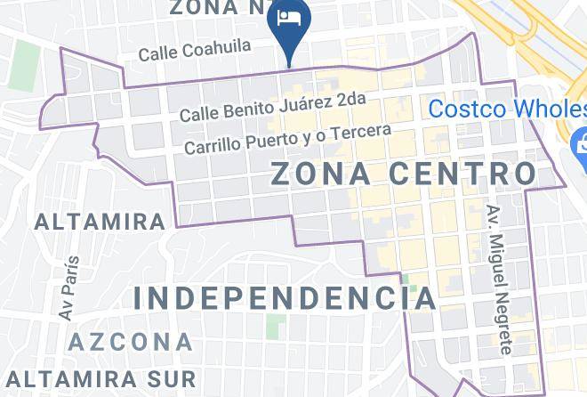 Tijuana - Hotel Houston Maps