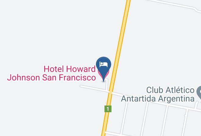San Justo Department - Hotel Howard Johnson San Francisco Maps
