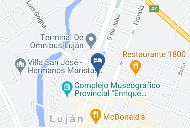 Lujan - Hotel Hoxon Lujan Maps