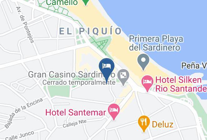 Santander - Hotel Hoyuela Maps