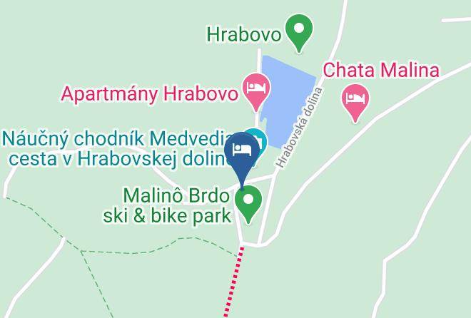 Ruzomberok - Hotel Hrabovo Maps