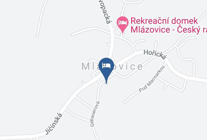Jicin - Hotel Hradec Maps