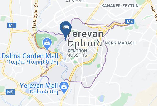 Yerevan - Hotel Hrazdan Maps