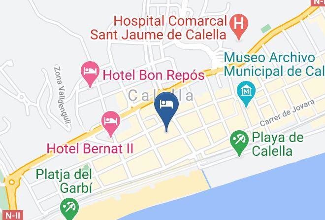 Barcelona - Hotel Htop Amaika & Spa Adults Only Maps
