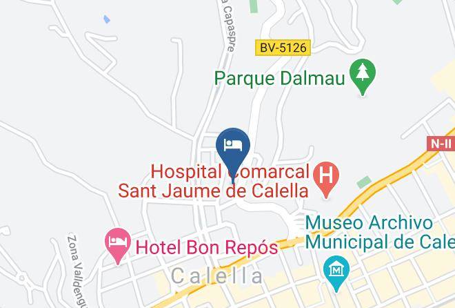 Hotel Htop Calella Palace Family & Spa Map