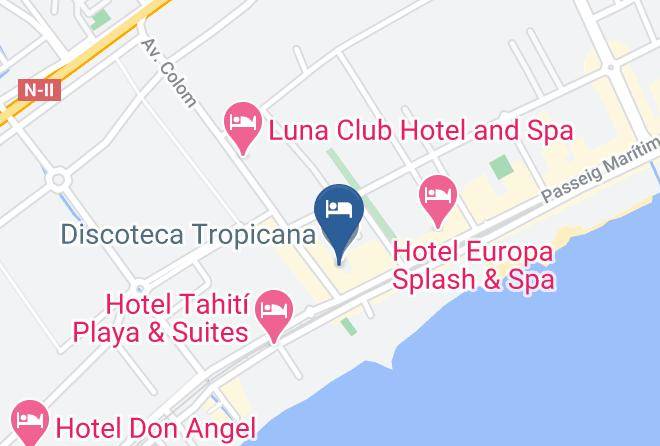 Barcelona - Hotel Cartago Nova By Alegria Maps