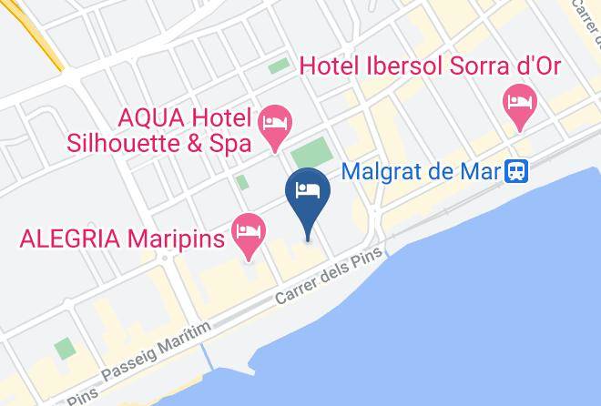 Barcelona - Hotel Htop Planamar Maps