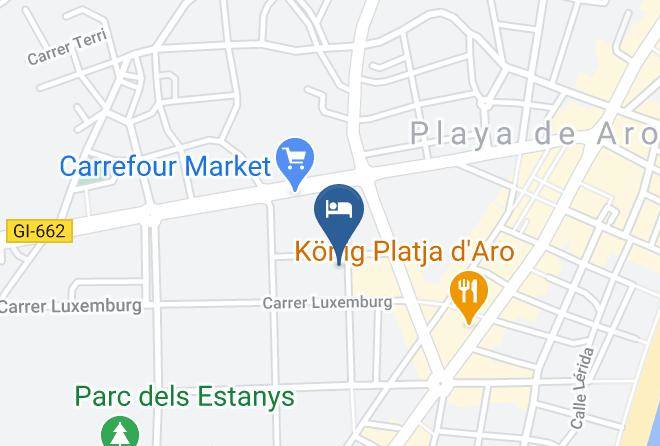 Hotel Htop Platja Park Map