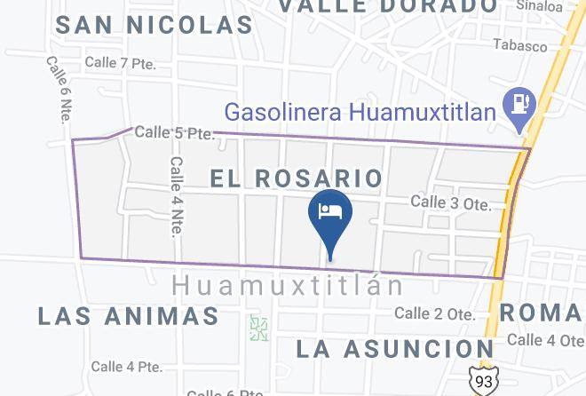 Huamuxtitlan - Hotel Huamuxtitlan Maps