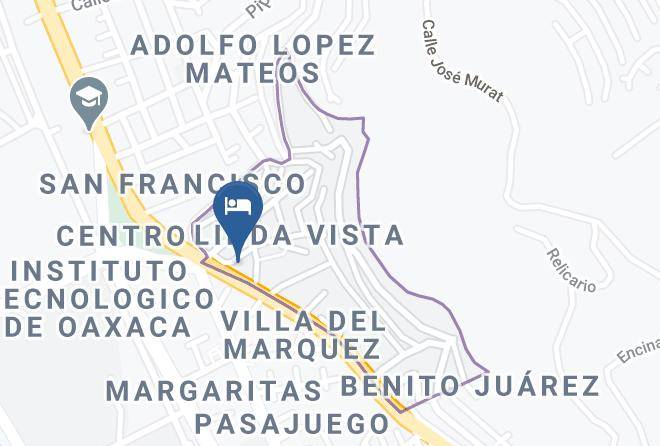 Oaxaca De Juarez - Hotel Huautla Maps