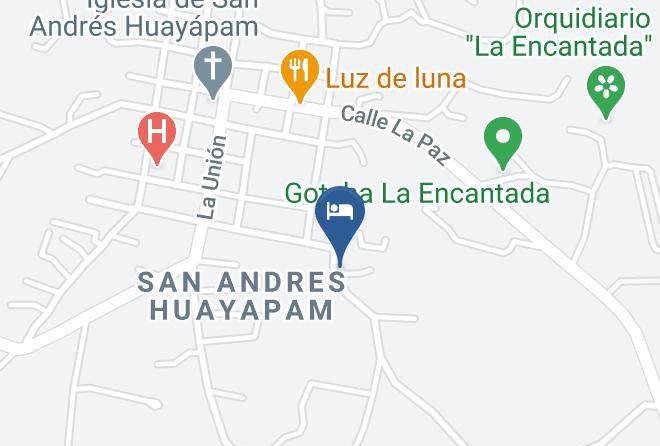 San Andres Huayapam - Hotel Huayapam Yuu Spa Maps
