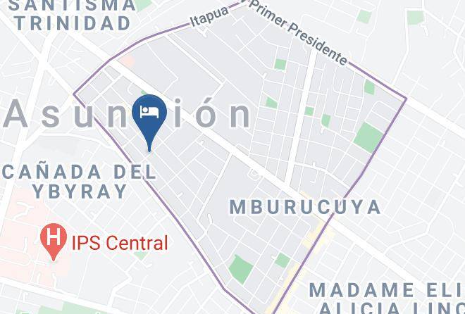 Asuncion - Hotel Hub Maps