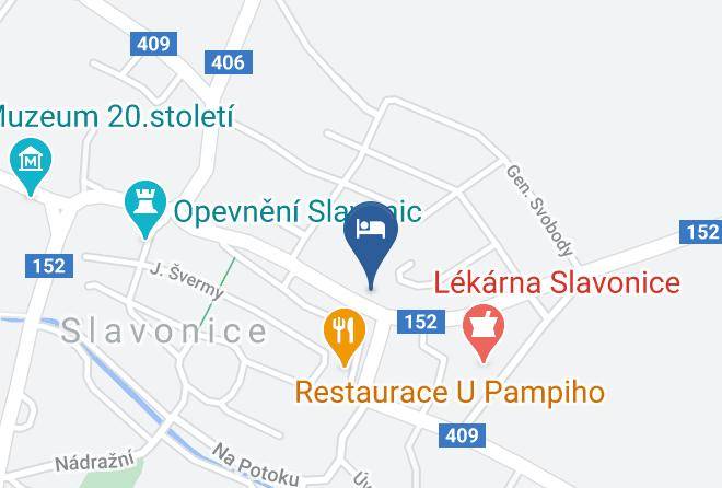 Jindrichuv Hradec - Hotel Hubert Maps