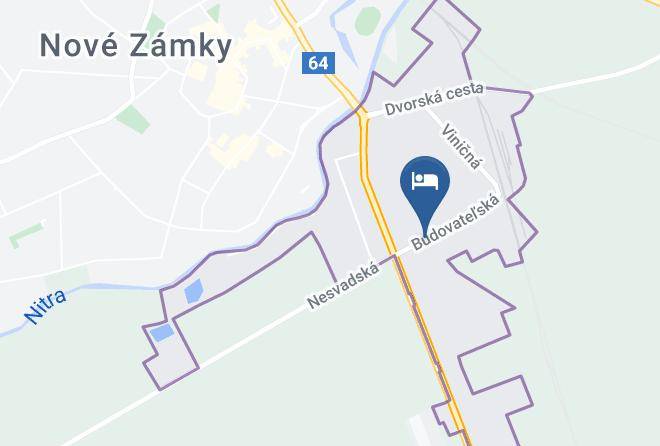 Nove Zamky - Hotel Hubert Maps