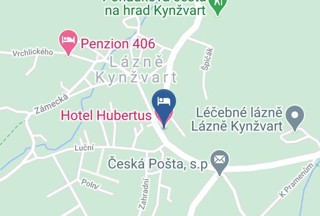 Cheb - Hotel Hubertus Maps