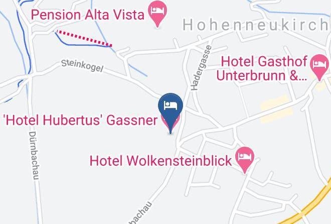 Zell Am See - Hotel Hubertus Gassner Kg Maps