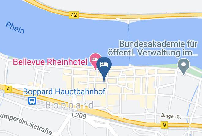 Rhein Hunsruck Kreis - Hotel Hubertus Maps