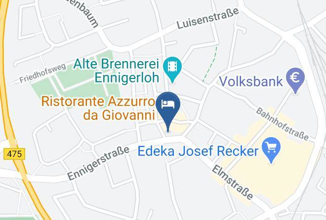 Warendorf - Hotel Hubertus Maps