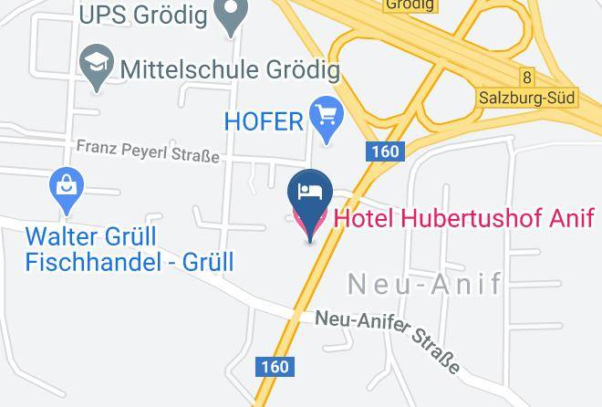 Salzburg Umgebung - Hotel Hubertushof Anif Maps