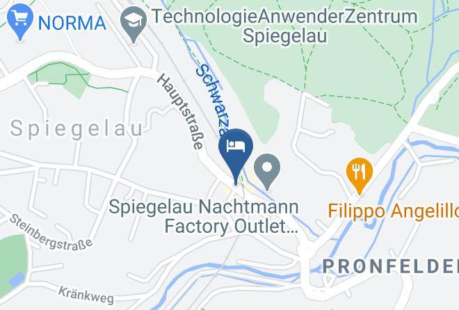 Hotel Hubertushof Und Gasthof Genosko Spiegelau Map