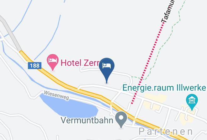 Bludenz - Hotel Hubertusklause Christian Schopf Keg Maps