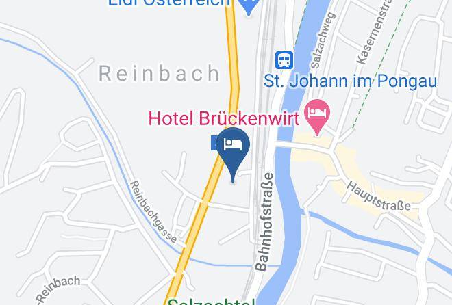 Sankt Johann Im Pongau - Hotel Hubertusstube Maps