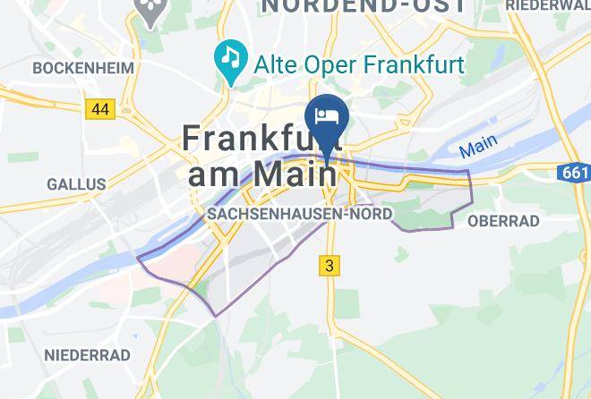 Frankfurt Am Main - Hotel Hubler Maps