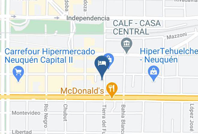 Confluencia - Hotel Huemul Maps