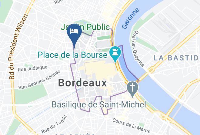 Gironde - Hotel Huguerie Maps